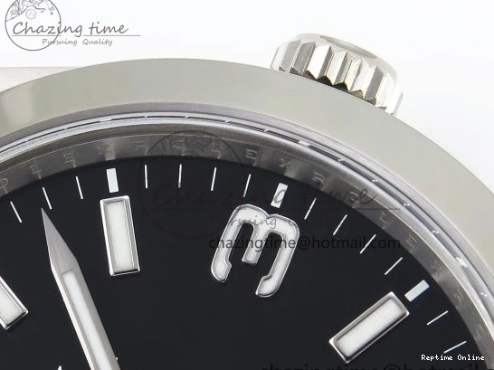 0120 Trendsetting Explorer I 214270 39mm Clean 1:1 Best Edition Black Dial on SS Bracelet VR 1738